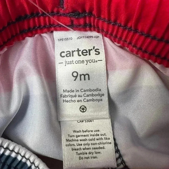 Carters Just One You 2-piece Shark swim - Picture 7 of 11